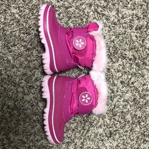 Pink Snow Boots